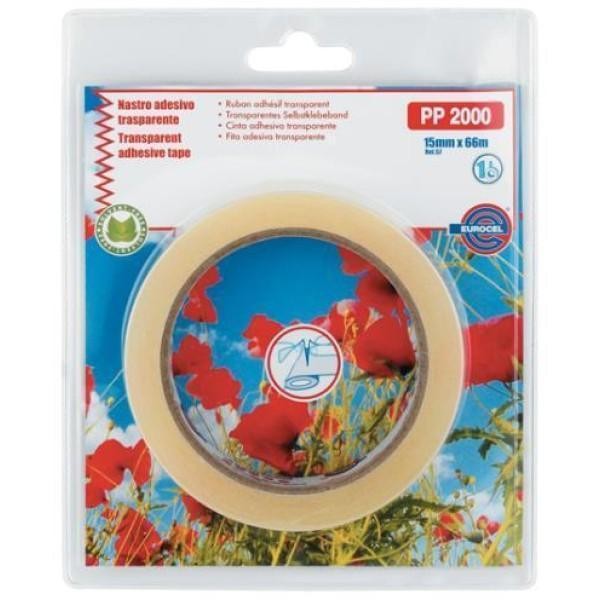 Eurocel – Nastro Adesivo 15mm X 66m Bls. 1pz