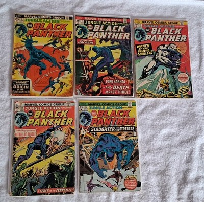 Jungle Action #8,11,13,16,20 (Marvel Comics January 1974) Lot Of 5