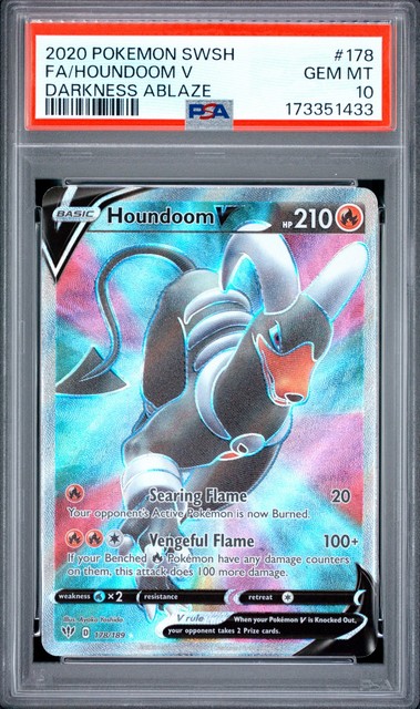 Houndoom V #178 (Darkness Ablaze (2020))