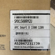 APC SMX1500RM2U Smart X 1500VA 1200W Rack/Tower LCD, 120V Old Stock Sale