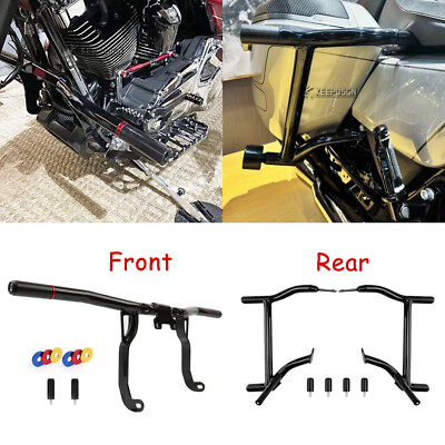 For Harley 2014-2022 lectra Glide Ultra Limited Engine Guard Saddlebag Crash Bar
