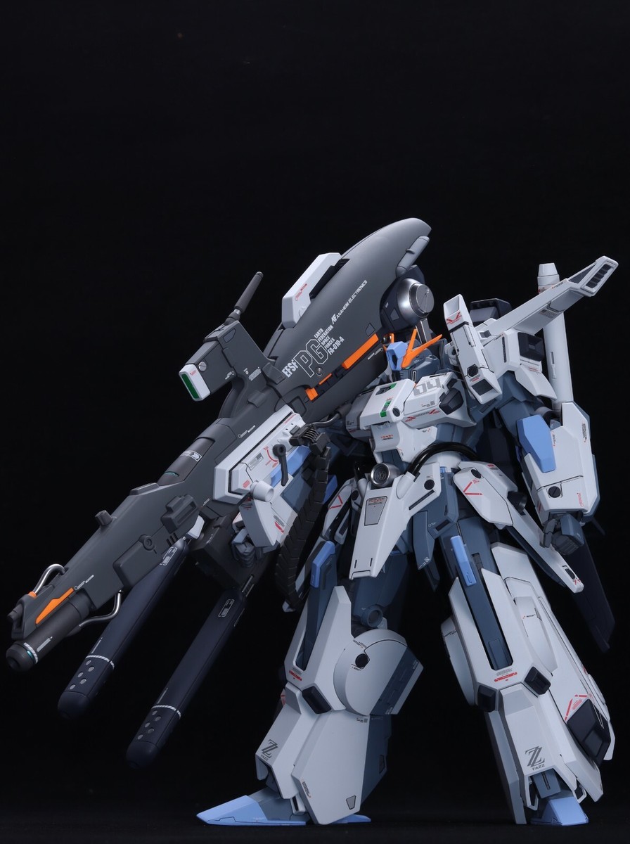 Painted & Built BANDAI MG 1/100 FAZZ Gundam Ver. Ka | eBay