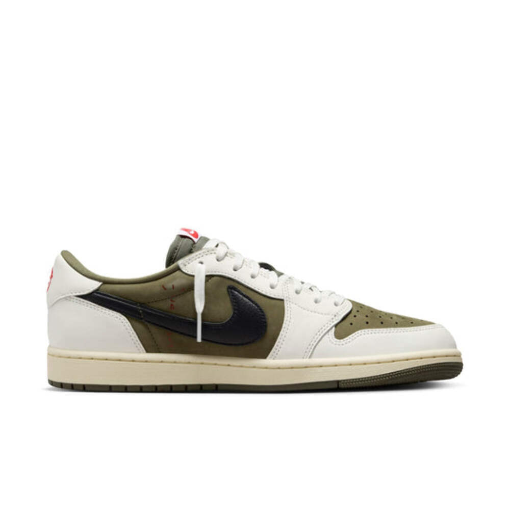 Travis Scott x Nike Air Jordan 1 Low Medium Olive | eBay Travis Scott x Nike Air Jordan 1 Low Medium Olive | eBay