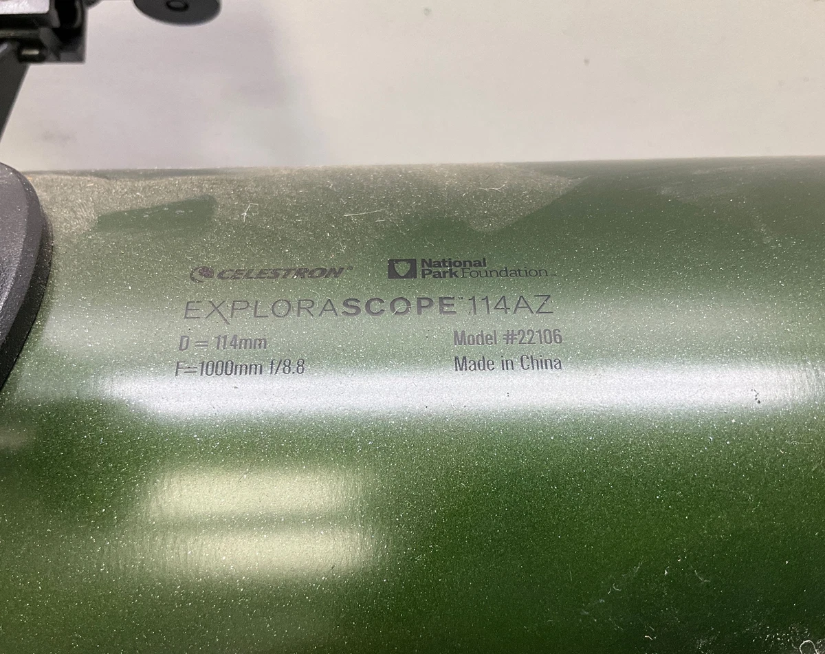 Celestron national park foundation explorascope 114az sales