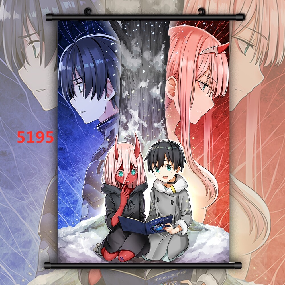 Darling in the FranXX Zero Two HD Wall Poster Scroll | eBay