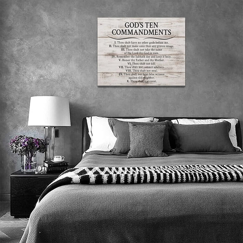 "Christian Scriptures Canvas Print Set - Modern Bible Verse Art" - Picture 5 of 6