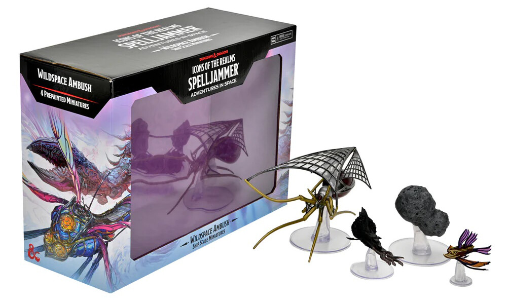 Символы королевств Подземелья и драконы: Масштаб корабля - Засада в открытом космосе