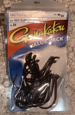 Gamakatsu Octopus 6/0 Value Pack