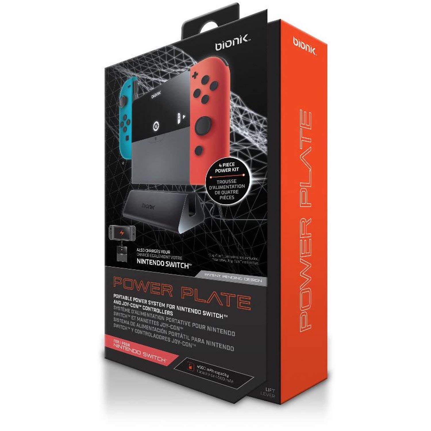 Chargeur Joy-Con et Switch 4500 mah Bionik pour alimenter trois appareils