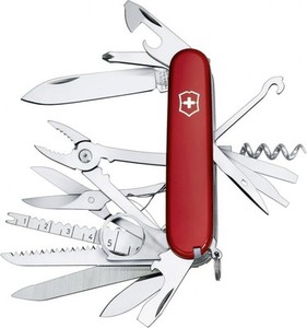 Victorinox Swiss Champ 1.6795 Werkzeug Schere Tool Säge Taschenmesser Lupe  Feile | Ebay