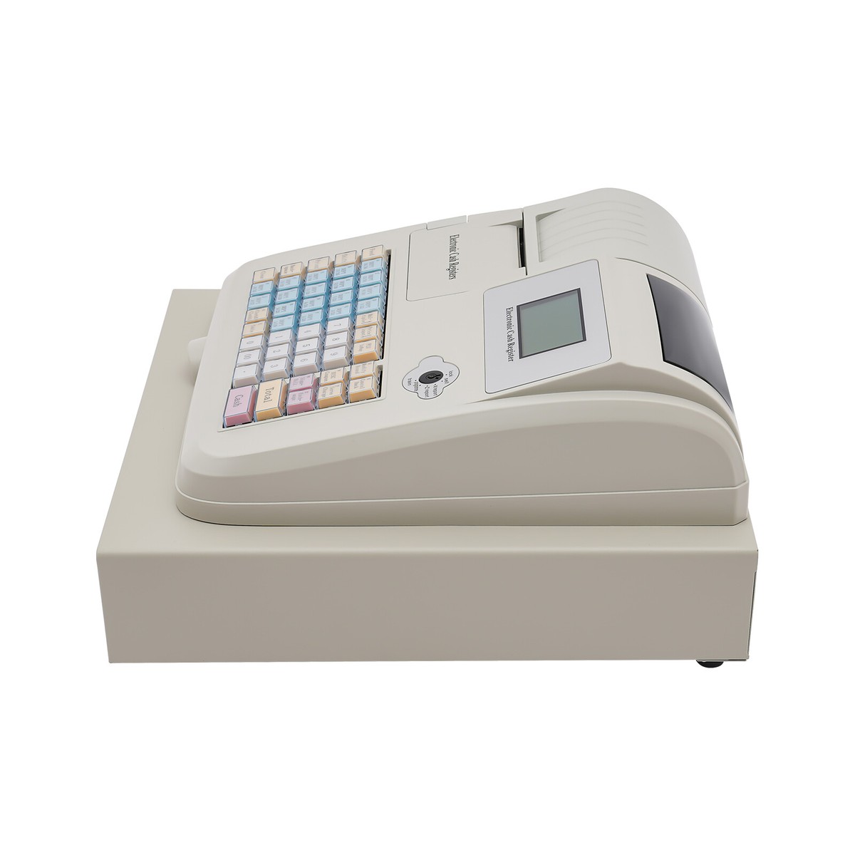 48 Keys Electronic Cash Register POS Cash Machine Supermarket LED