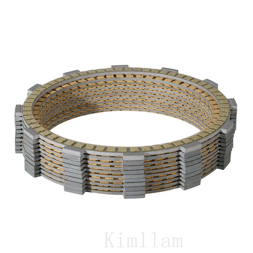 Clutch Friction Plates for Suzuki GSX1300 Hayabusa 1300 2008-2019 SV1000S - Picture 2 of 9