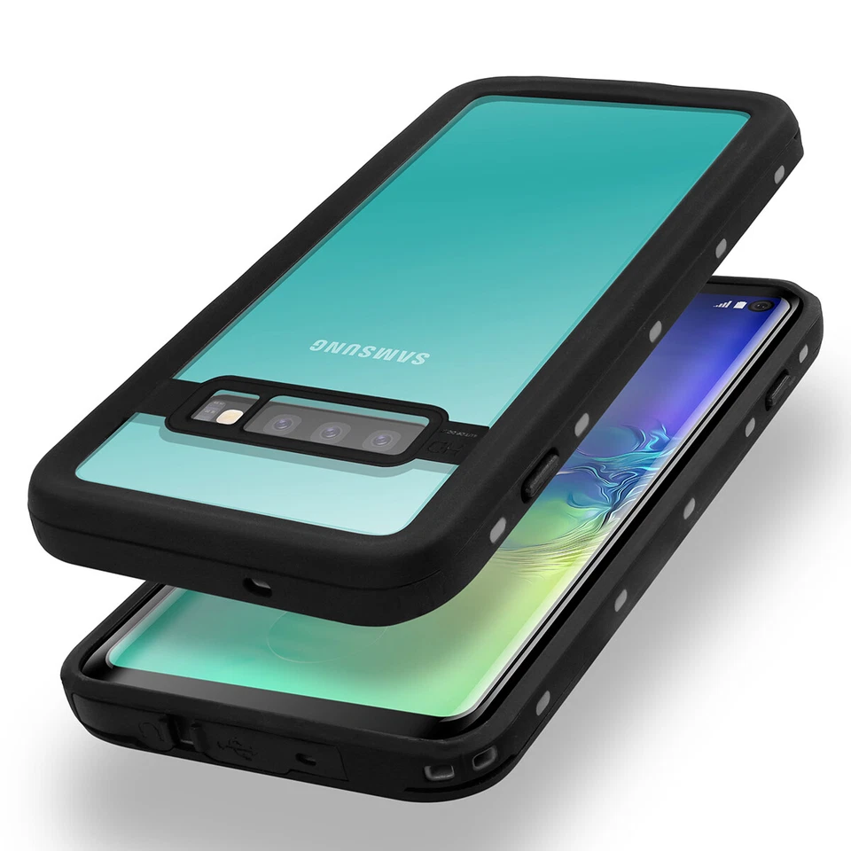 Capa protetora de tela embutida à prova d'água Fr Samsung Galaxy S10 - Imagem 2 de 4