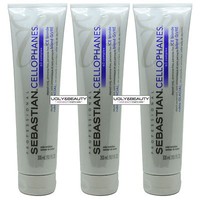 Sebastian Cellophanes Ice Blonde 300 Ml / 10.1 Fl Oz Color Treatment pack Of 3 Sebastian Cellophanes Ice Blonde 300 Ml / 10.1 Fl Oz Color Treatment pack Of 3
