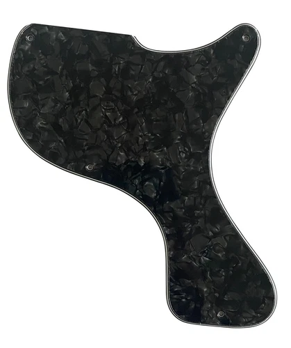 Pickguard For Gibson Les Paul Junior 1958 DC Style Electric Guitar BLACK-PEARL