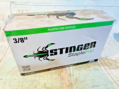 Stinger 3/8'' StaplePac Caps and Staples ( 136420)