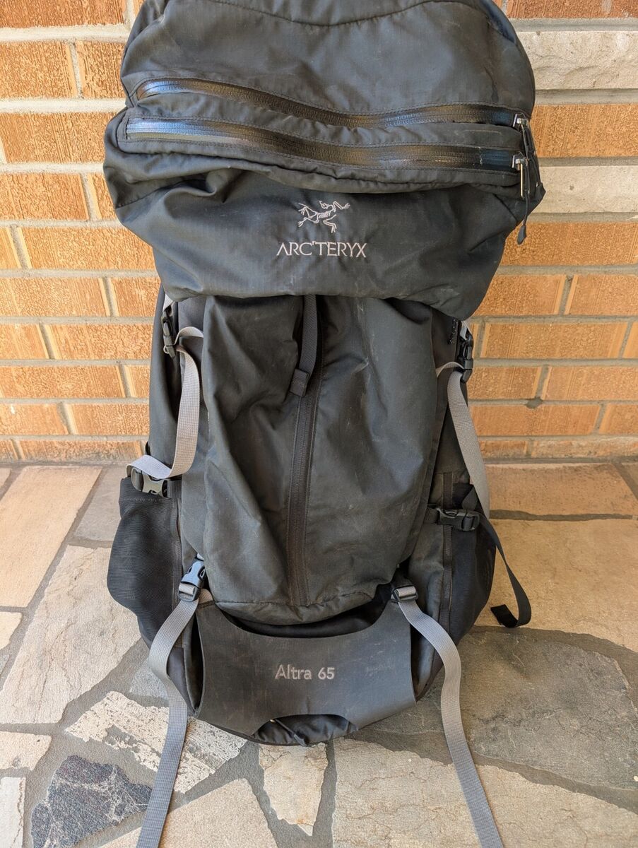 Arc'teryx Altra 65 Black Hiking Backpacking Pack | eBay Arc'teryx Altra 65 Black Hiking Backpacking Pack | eBay