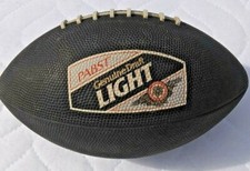 PABST DRAFT beer  RUBBER FOOTBALL NICE !!  11 inches long 21