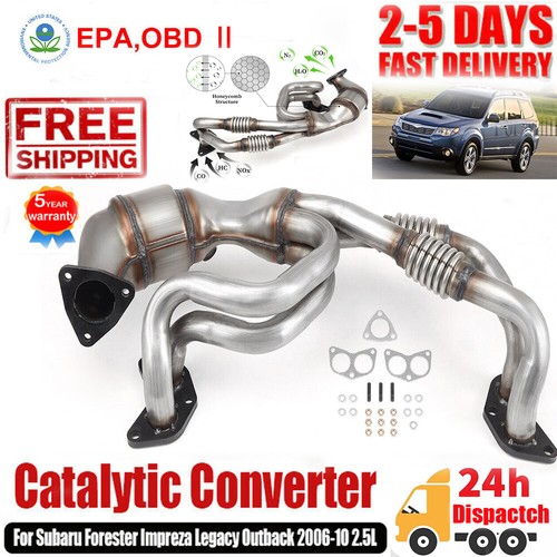 Catalytic Converter For Subaru Forester Impreza Legacy Outback 0610 2