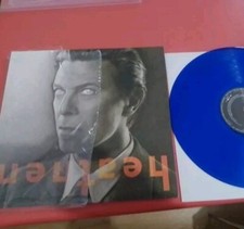 David Bowie Heaten LP Vinyl Coloured Blue  180 HQ Gr 