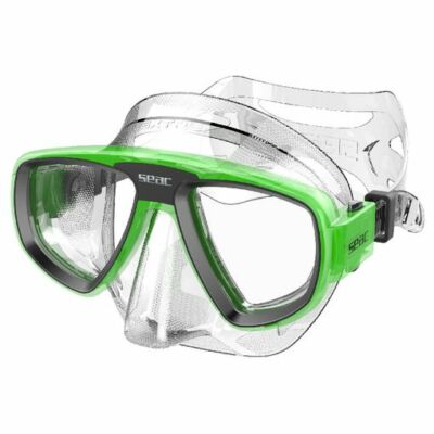 SEAC EXTREAME 50 SUBMASKE IN CLEAR LIME TAUCHEN / SCHNORCHELN / FREET DIVING