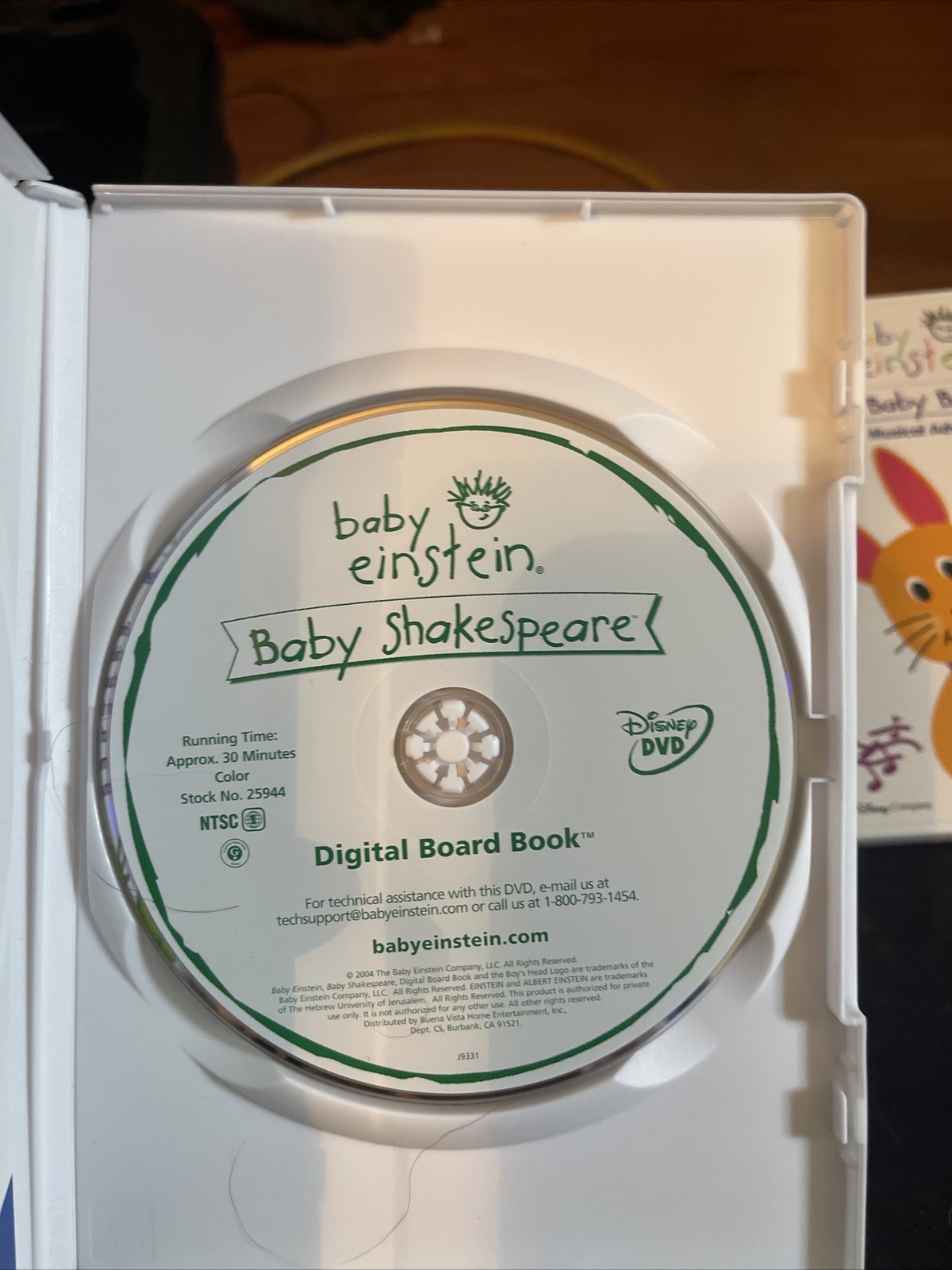 Baby Einstein Volume 1 4 DVDs 786936203882 eBay