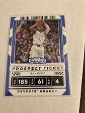 2020 Contenders Draft Picks Prospect Ticket #31 Devonte’ Graham Variation