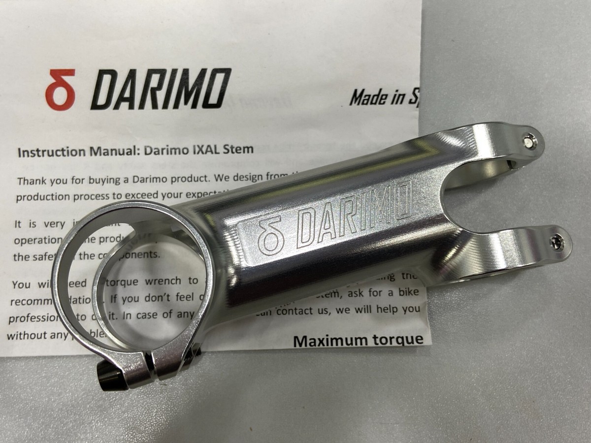 Darimo IX2AL 6Degree 1+1/8 (MTB Standard) Aluminium Stem - Black