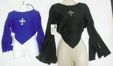 LITURGICAL PRAISE WEAR TOP w/motif Two Colors Child  Adult Sizes 2 colors NWT