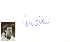 Aaron Boone Signed Auto 3x5 Index Card