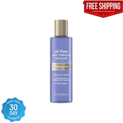 Neutrogena Gentle Oil-Free Eye Makeup Remover & Cleanser for Sensitive Eyes, ...