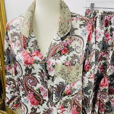 Victoria's Secret Vintage Gold Label Pajama set Women's Size Small