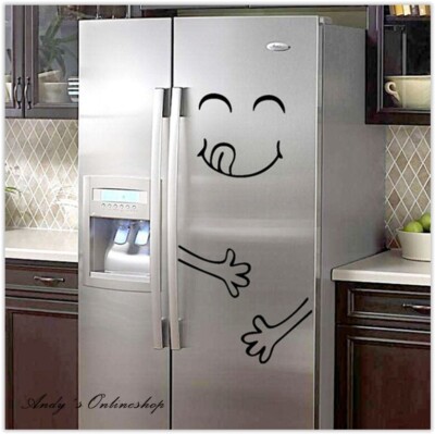 8 Coole Kühlschrank-Aufkleber Im Set - Lustige Deko Für Küche & Kinderzimmer