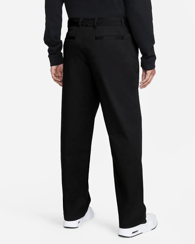 Nike Life Collection Mens El Chino Cotton Twill Pants Black Size 36 FD0405 010 - Picture 5 of 8