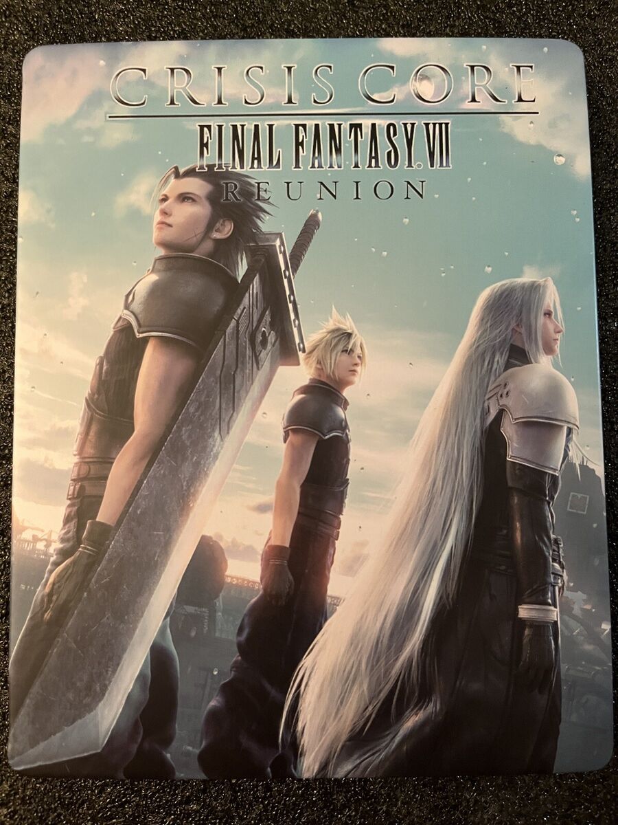 Crisis Core Final Fantasy VII Reunion PS4 Custom-Made G2 Steelbook
