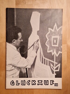 Glückauf 1958 Nr. 10 Heimatblätter Kreis Aue Schneeberg DDR ERZGEBIRGE Glück Auf