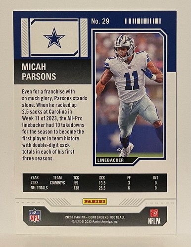 2023 Panini Contenders Football Base Red (Pick Your Card) - Picture 15 of 49