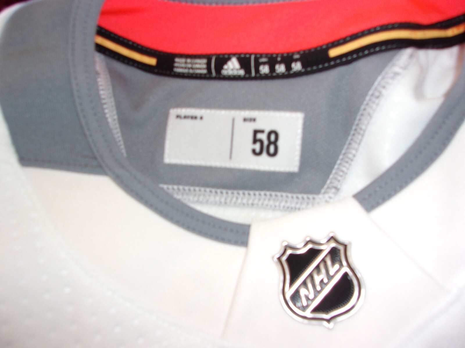 ARIZONA COYOTES Bokondji Imama worn white #15 practice jersey 21-22 rookie camps