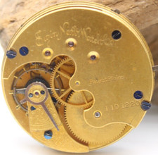 1883 ELGIN POCKET WATCH MOVEMENT 1191220 GRADE 94 8s 11j F4B 