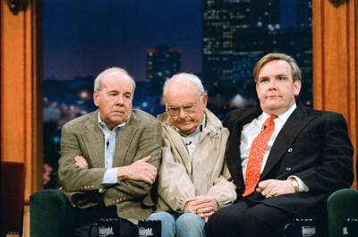 Actor Tim Conway Actor Harvey Korman On Leno 1995 Old Television Photo 3