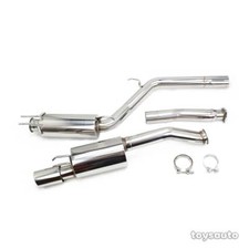 Rev9 Flowmaxx 4 Tip Race Ver Catback Exhaust 3 Pipe For Civic Si 06-11 Fa5 Fg2