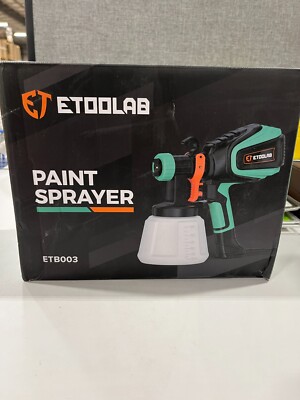 Etoolab ETB003 Green Black Corded Electric Rotary Polisher Paint Sprayer