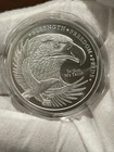 2 oz Double Eagle Flag of Strength Freedom Pride .999 SILVER BULLION IN CAPSULE