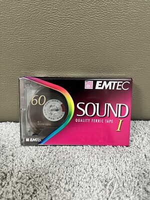 EMTEC Sound I Quality Ferric Tape 60 - Leerkassette - Neu und OVP