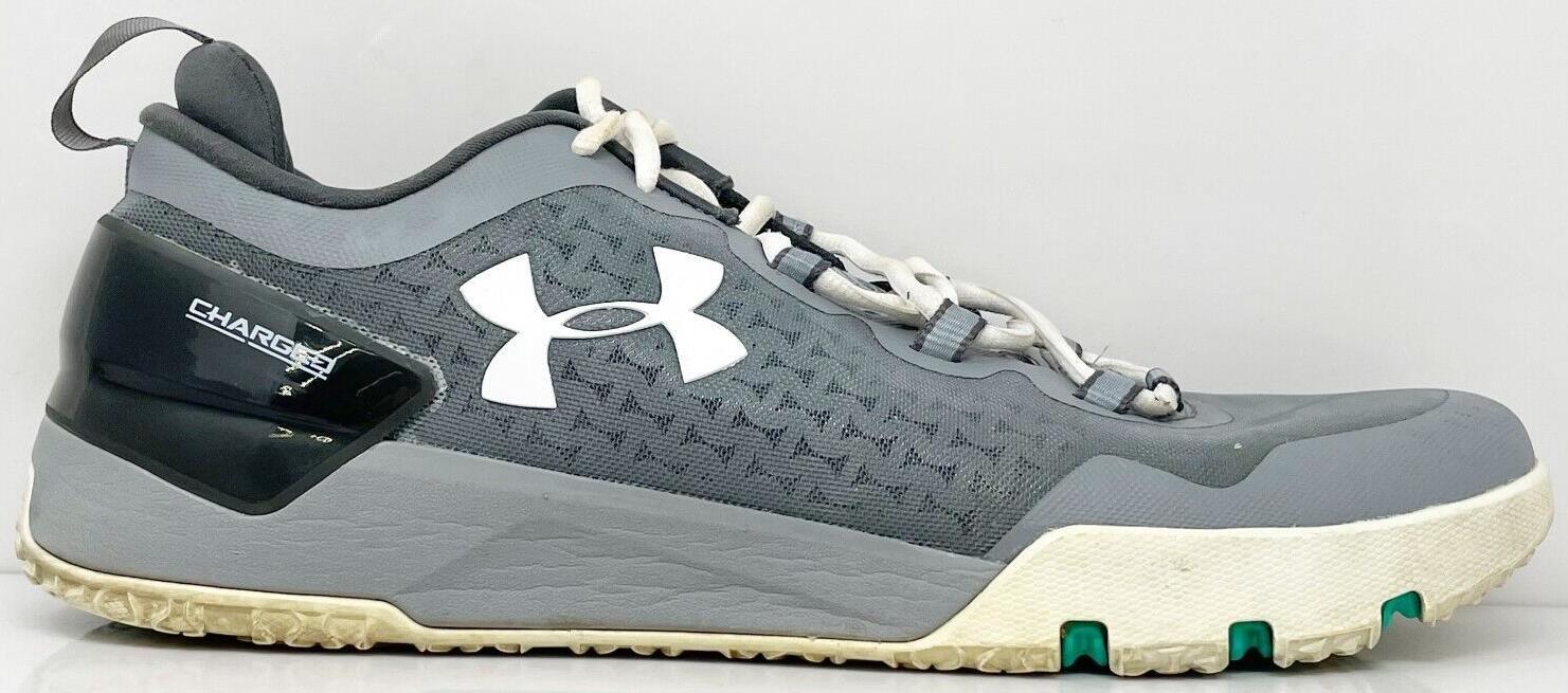 Under Armour UA Charged Edge Suede Shoes Mens 10.5 Navy Blue Sneaker 3027731-411 Amazon.com | Under Armour Men main image 2