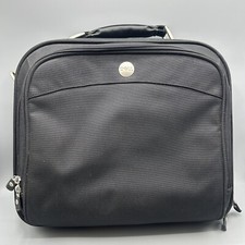 Dell Heavy Duty Hard Shell Laptop Bag Carrying Case Briefcase 15  x13" POCKETS