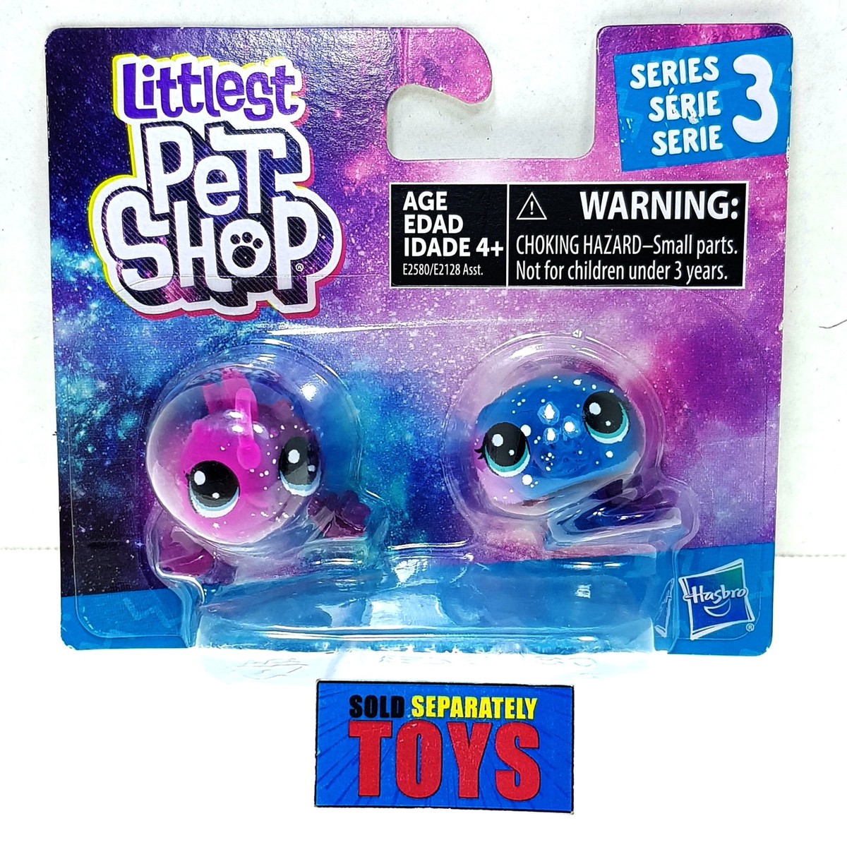 Littlest Pet Shop Cosmic Pounce Friends – HASBRO – Série 3 – Thème Mars Galaxy