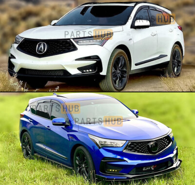 For 2019-2025 Acura RDX JDM Wavy Mugen Style Window Visors Rain