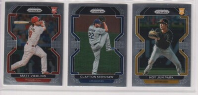 2022 Panini Prizm Baseball Base #1-300 Tier 1,II,III You Choose Finish Set
