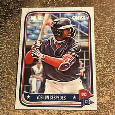 2024 Onyx Vintage RC Yoeilin Cespedes #OVYOCE! Boston Red Sox Rookie!